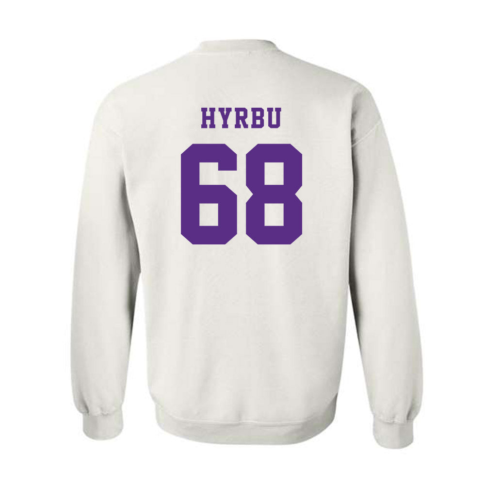 Furman - NCAA Football : Tim Hyrbu - Classic Shersey Crewneck Sweatshirt-1