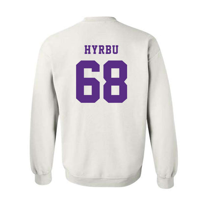 Furman - NCAA Football : Tim Hyrbu - Classic Shersey Crewneck Sweatshirt-1
