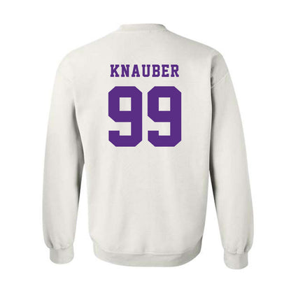 Furman - NCAA Football : Bruce Knauber - Classic Shersey Crewneck Sweatshirt-1