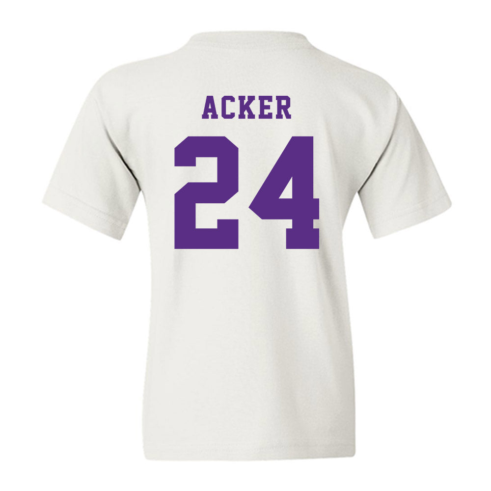 Furman - NCAA Women's Basketball : Jaelyn Acker - Classic Shersey Youth T-Shirt-1