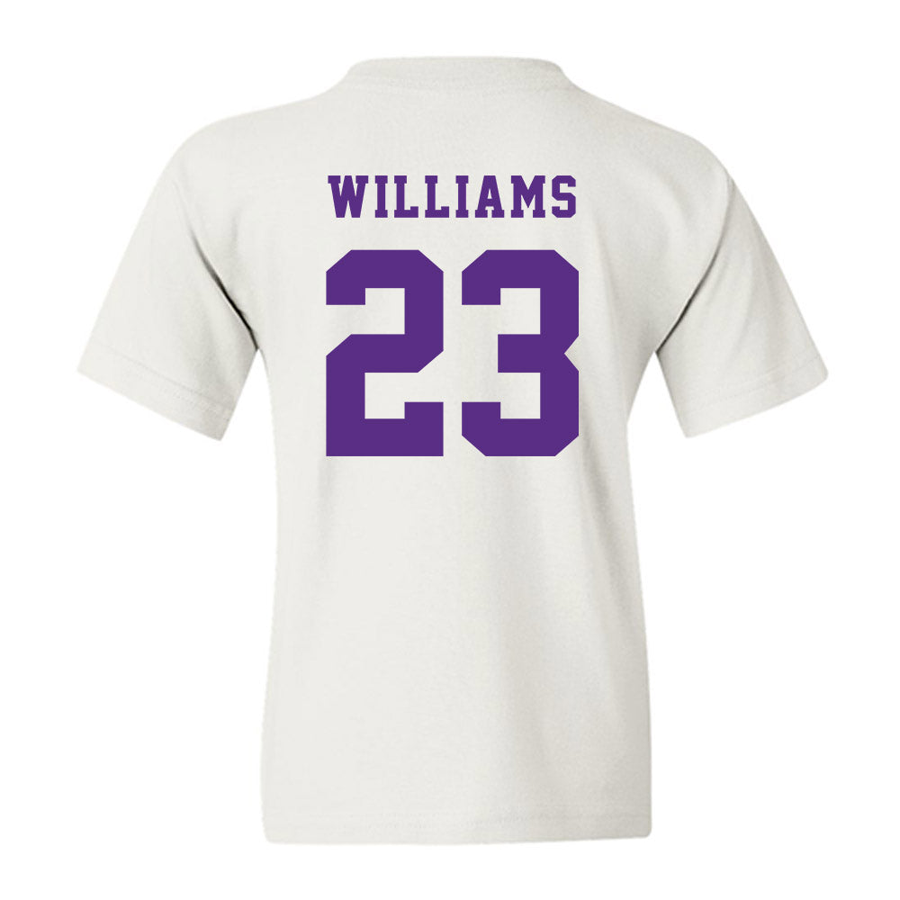 Furman - NCAA Football : Trae Williams - Classic Shersey Youth T-Shirt-1