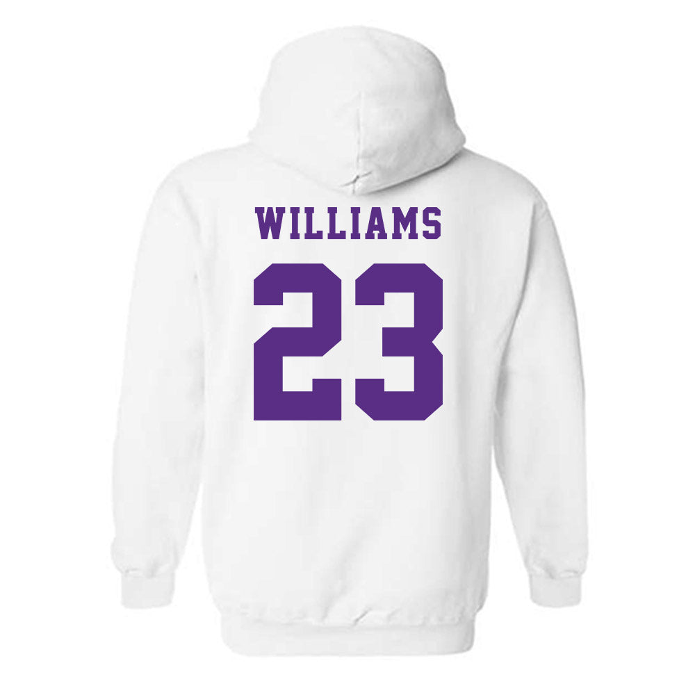 Furman - NCAA Football : Trae Williams - Classic Shersey Hooded Sweatshirt-1
