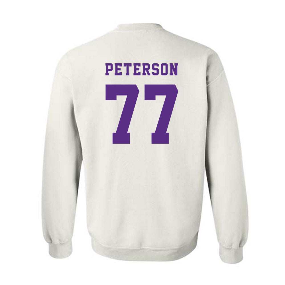 Furman - NCAA Football : Parker Peterson - Classic Shersey Crewneck Sweatshirt-1
