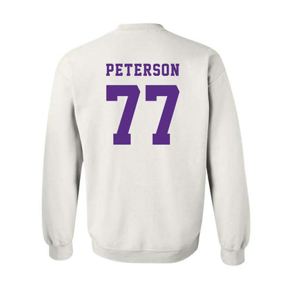 Furman - NCAA Football : Parker Peterson - Classic Shersey Crewneck Sweatshirt-1