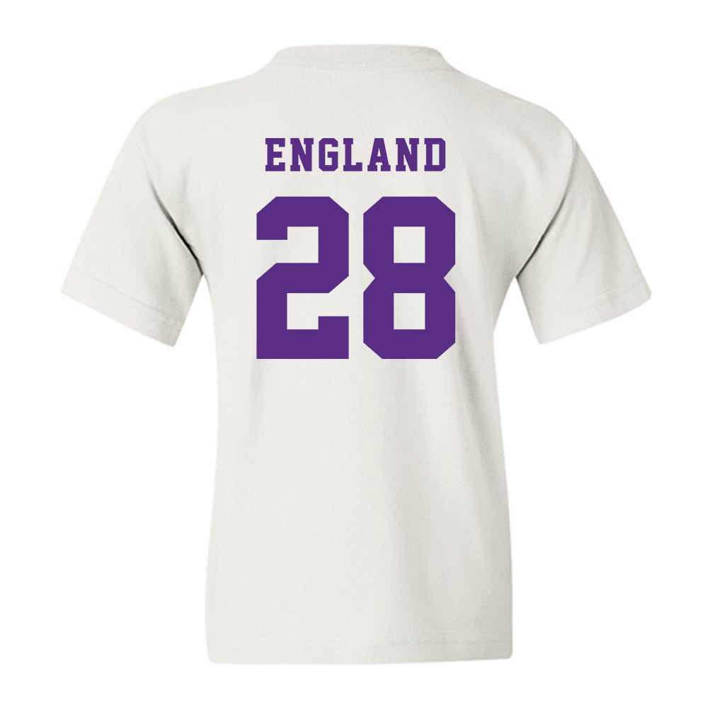 Furman - NCAA Women's Soccer : Alyssa England - Classic Shersey Youth T-Shirt-1