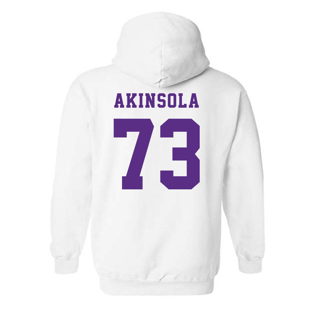 Furman - NCAA Football : Noah Akinsola - Classic Shersey Hooded Sweatshirt-1