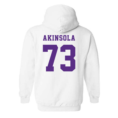 Furman - NCAA Football : Noah Akinsola - Classic Shersey Hooded Sweatshirt-1