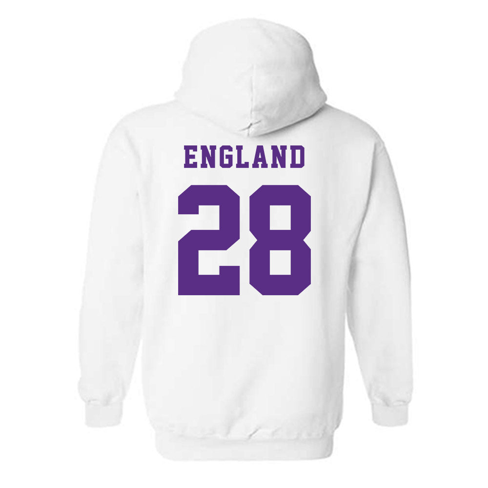 Furman - NCAA Women's Soccer : Alyssa England - Classic Shersey Hooded Sweatshirt-1