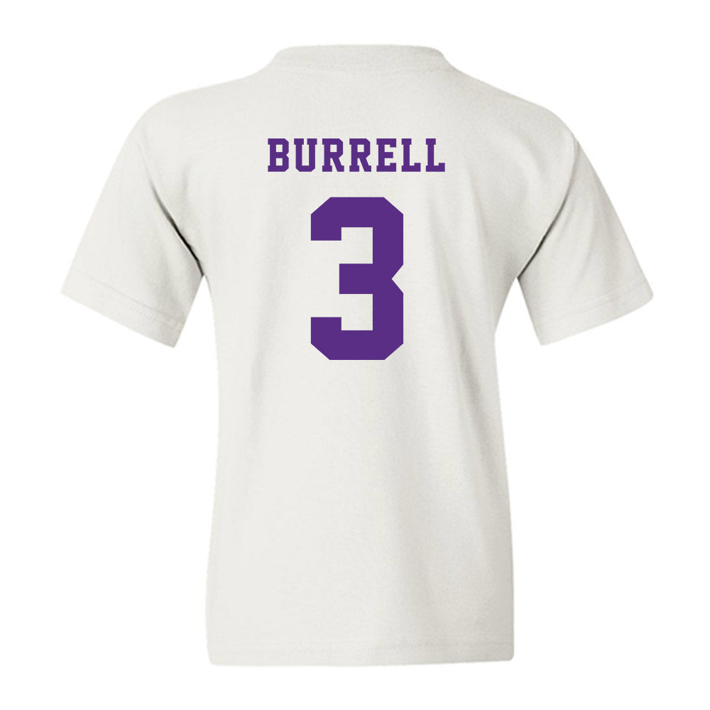Furman - NCAA Football : AK Burrell - Classic Shersey Youth T-Shirt-1