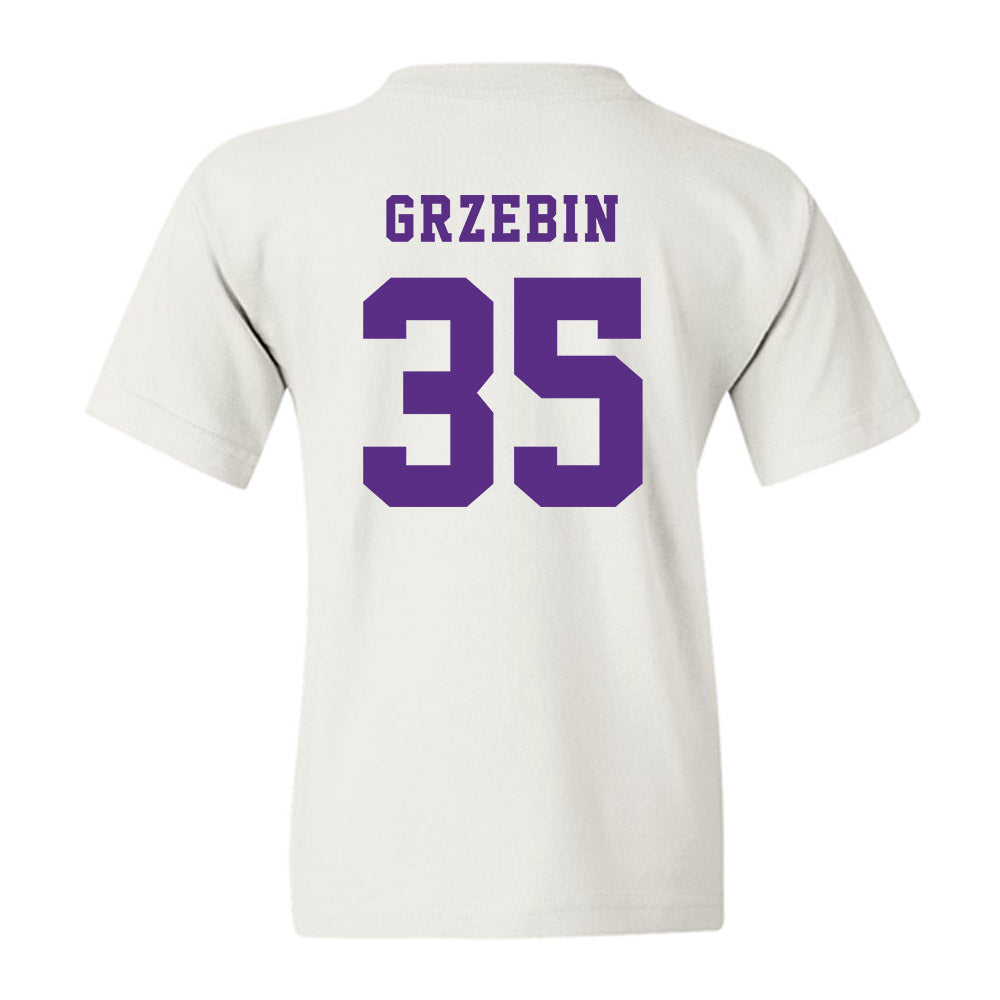 Furman - NCAA Football : Emmett Grzebin - Classic Shersey Youth T-Shirt-1