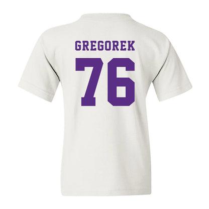 Furman - NCAA Football : Chase Gregorek - Classic Shersey Youth T-Shirt-1