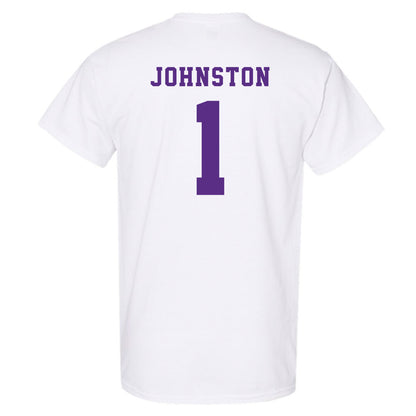 Furman - NCAA Men's Basketball : Charles Johnston - Classic Shersey T-Shirt-1