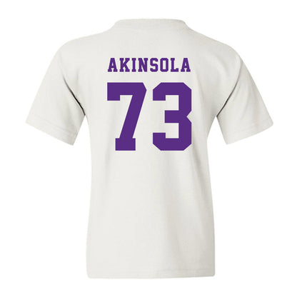 Furman - NCAA Football : Noah Akinsola - Classic Shersey Youth T-Shirt-1