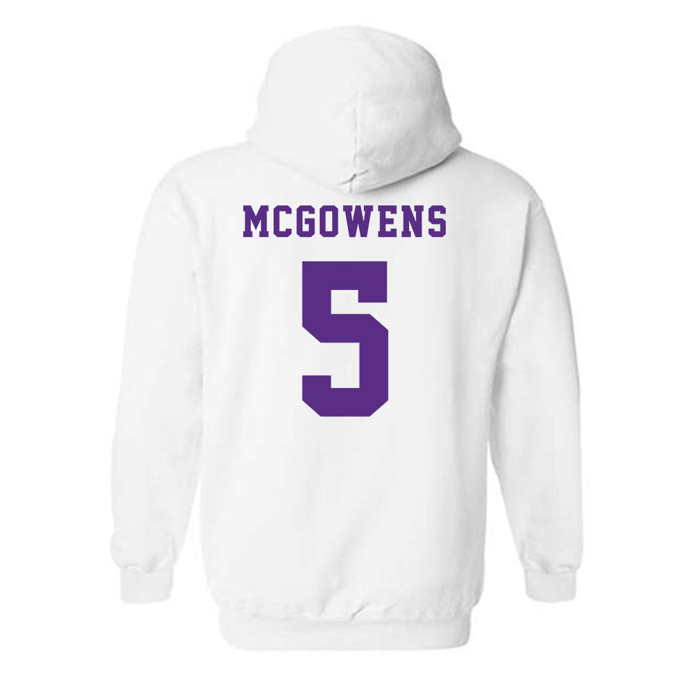 Furman - NCAA Women's Basketball : Raina McGowens - Classic Shersey Hooded Sweatshirt-1