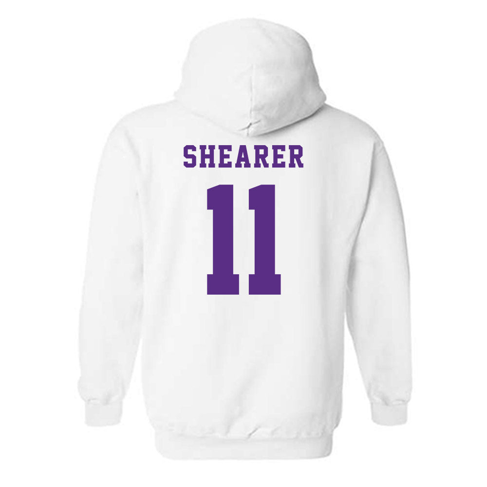 Furman - NCAA Women's Lacrosse : Abby Shearer - Classic Shersey Hooded Sweatshirt-1