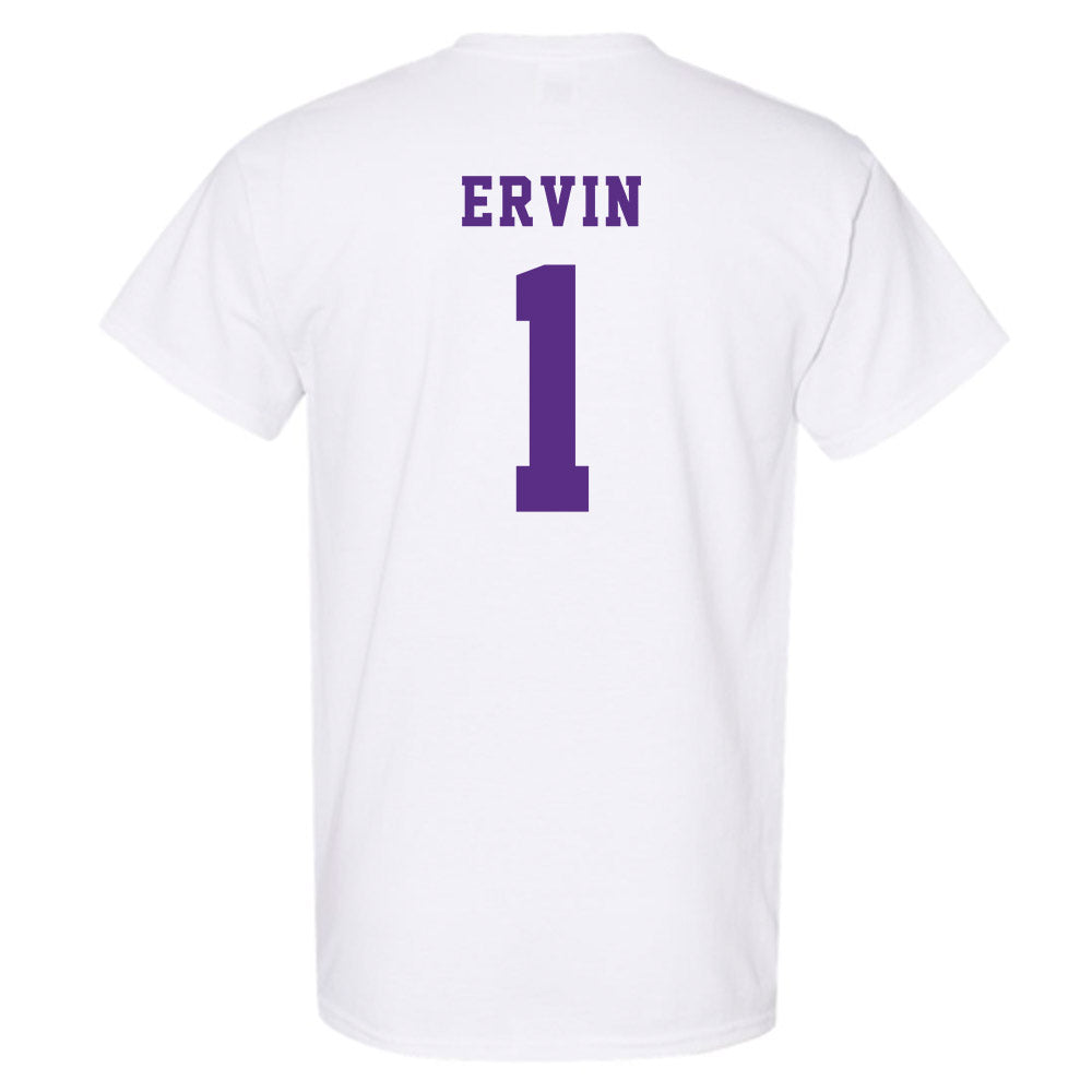 Furman - NCAA Women's Basketball : Alyssa Ervin - Classic Shersey T-Shirt-1