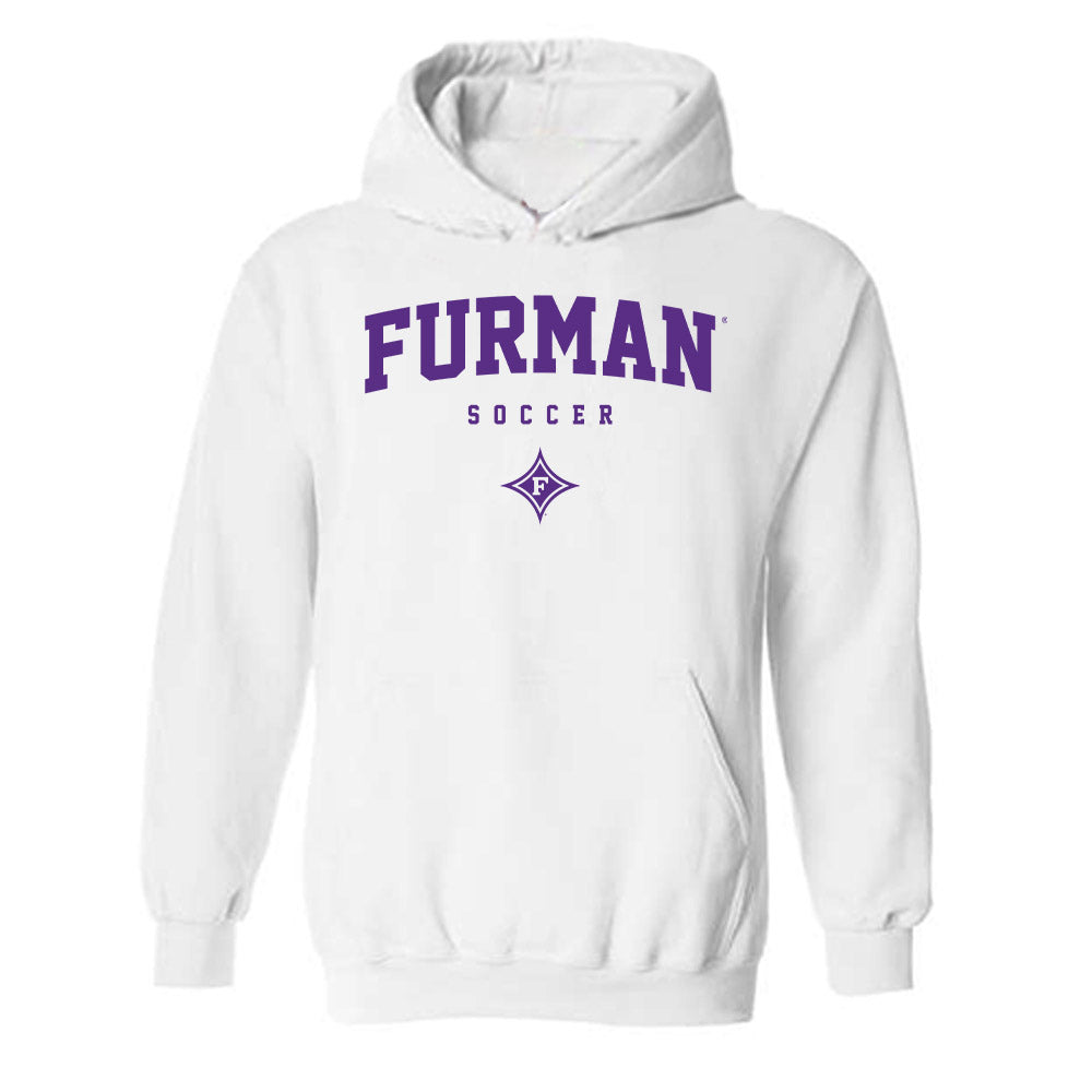 Furman - NCAA Women's Soccer : Marlie Nagle - Classic Shersey Hooded Sweatshirt-0