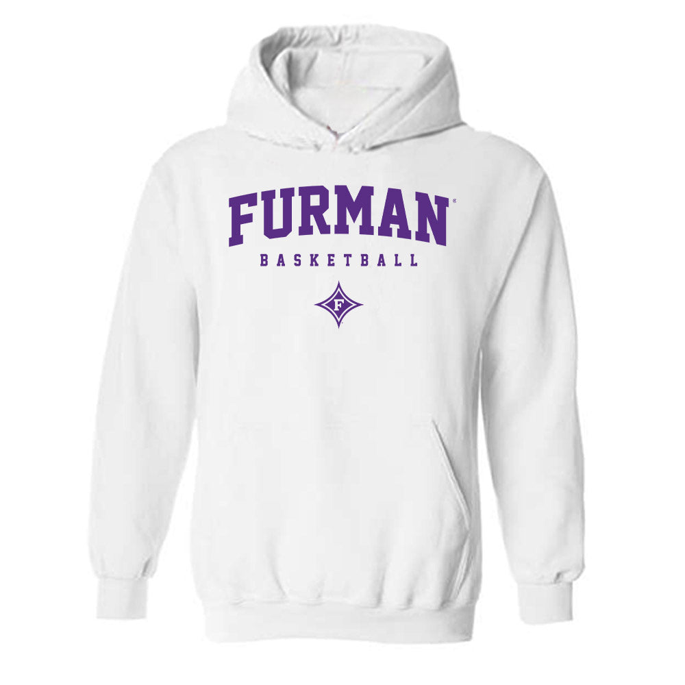 Furman - NCAA Men's Basketball : Abijah Franklin - Classic Shersey Hooded Sweatshirt-0