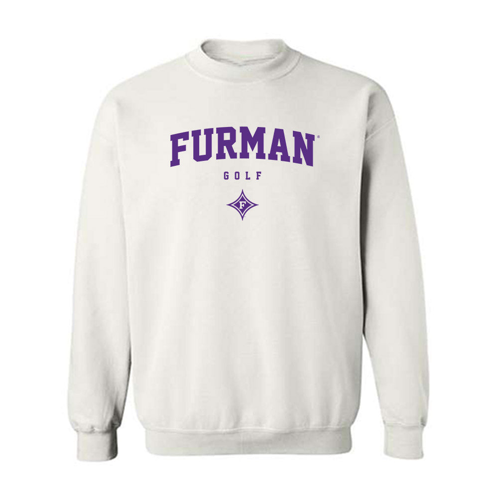 Furman - NCAA Women's Golf : Olivia Hasselbach - Classic Shersey Crewneck Sweatshirt-0
