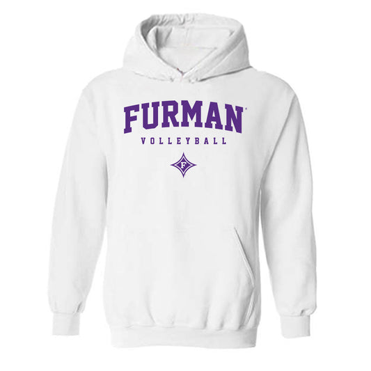 Furman - NCAA Women's Volleyball : Quinn Morrissey - Classic Shersey Hooded Sweatshirt-0