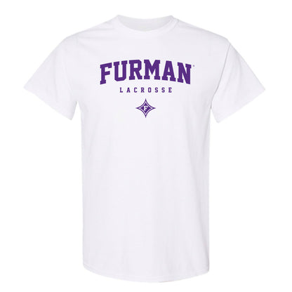 Furman - NCAA Women's Lacrosse : Emily Muir - Classic Shersey T-Shirt-0