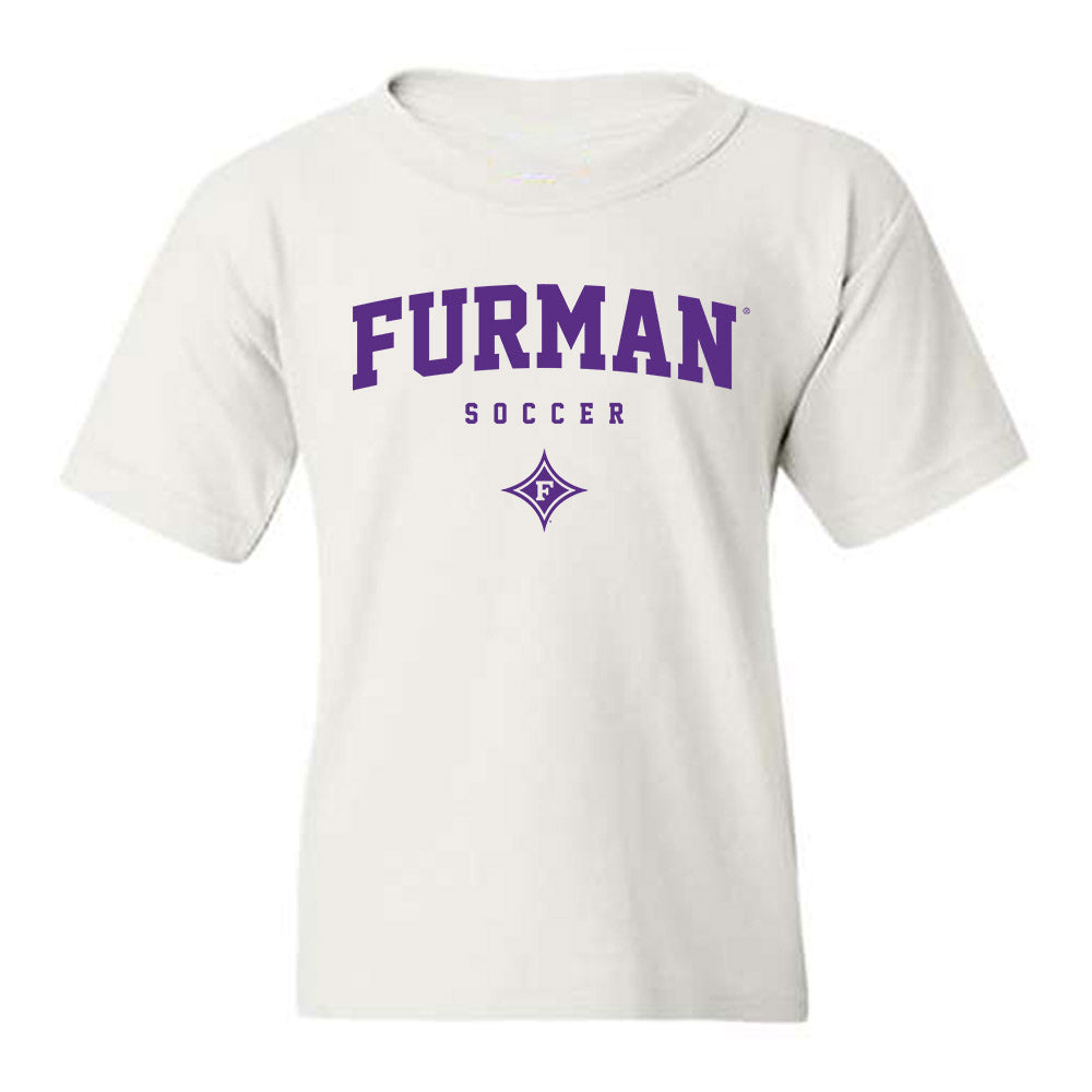 Furman - NCAA Men's Soccer : Gabe Cox - Classic Shersey Youth T-Shirt-0
