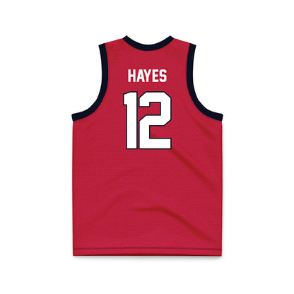 St. Johns - NCAA Women's Basketball : Kyla Hayes - Red Basketball Jersey-1