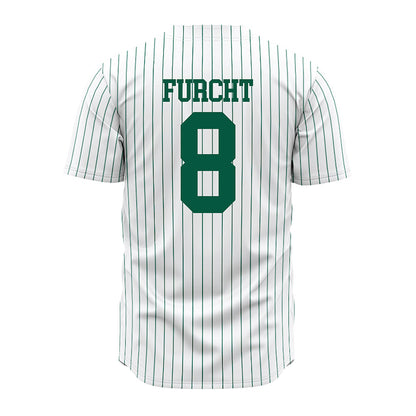 UNC Charlotte - NCAA Baseball : Noah Furcht - White Jersey-1