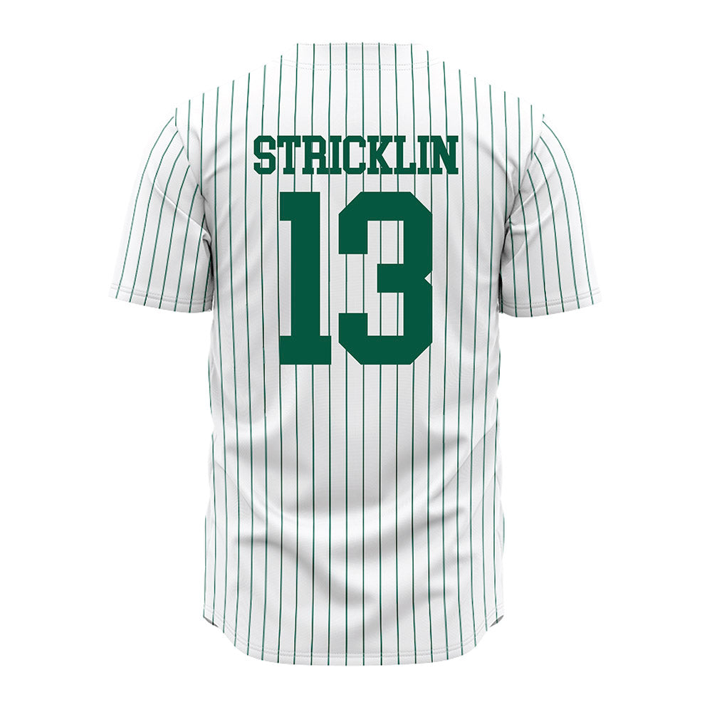 UNC Charlotte - NCAA Baseball : Cale Stricklin - White Jersey-1