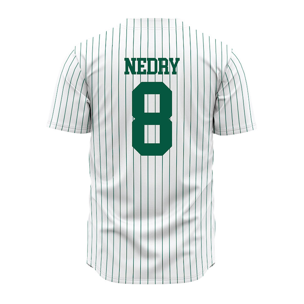 UNC Charlotte - NCAA Baseball : Robert Nedry - White Jersey-1