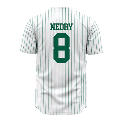UNC Charlotte - NCAA Baseball : Robert Nedry - White Jersey-1
