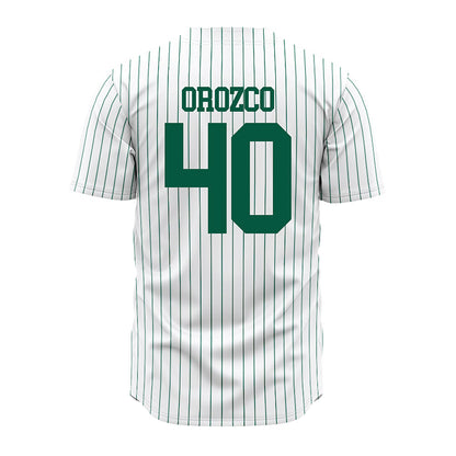 UNC Charlotte - NCAA Baseball : Aaron Orozco - White Jersey-1