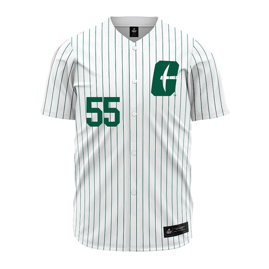 UNC Charlotte - NCAA Baseball : AJ Camp - White Jersey-0
