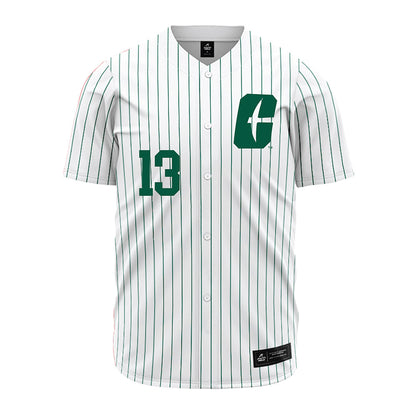 UNC Charlotte - NCAA Baseball : Cale Stricklin - White Jersey-0