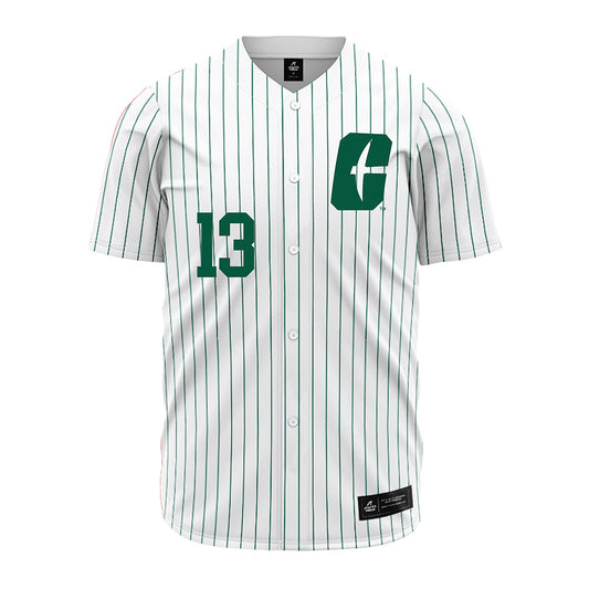 UNC Charlotte - NCAA Baseball : Cale Stricklin - White Jersey-0