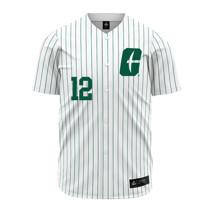 UNC Charlotte - NCAA Baseball : Chase Carson - White Jersey-0