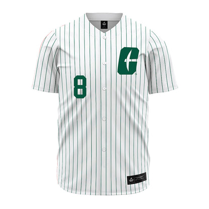 UNC Charlotte - NCAA Baseball : Robert Nedry - White Jersey-0