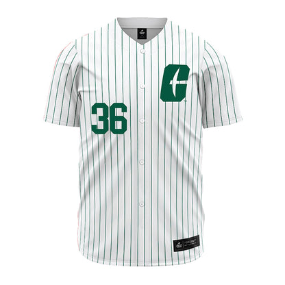 UNC Charlotte - NCAA Baseball : Adam Baker - White Jersey-0