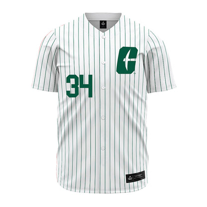 UNC Charlotte - NCAA Baseball : Chayse Oxborrow - White Jersey-0
