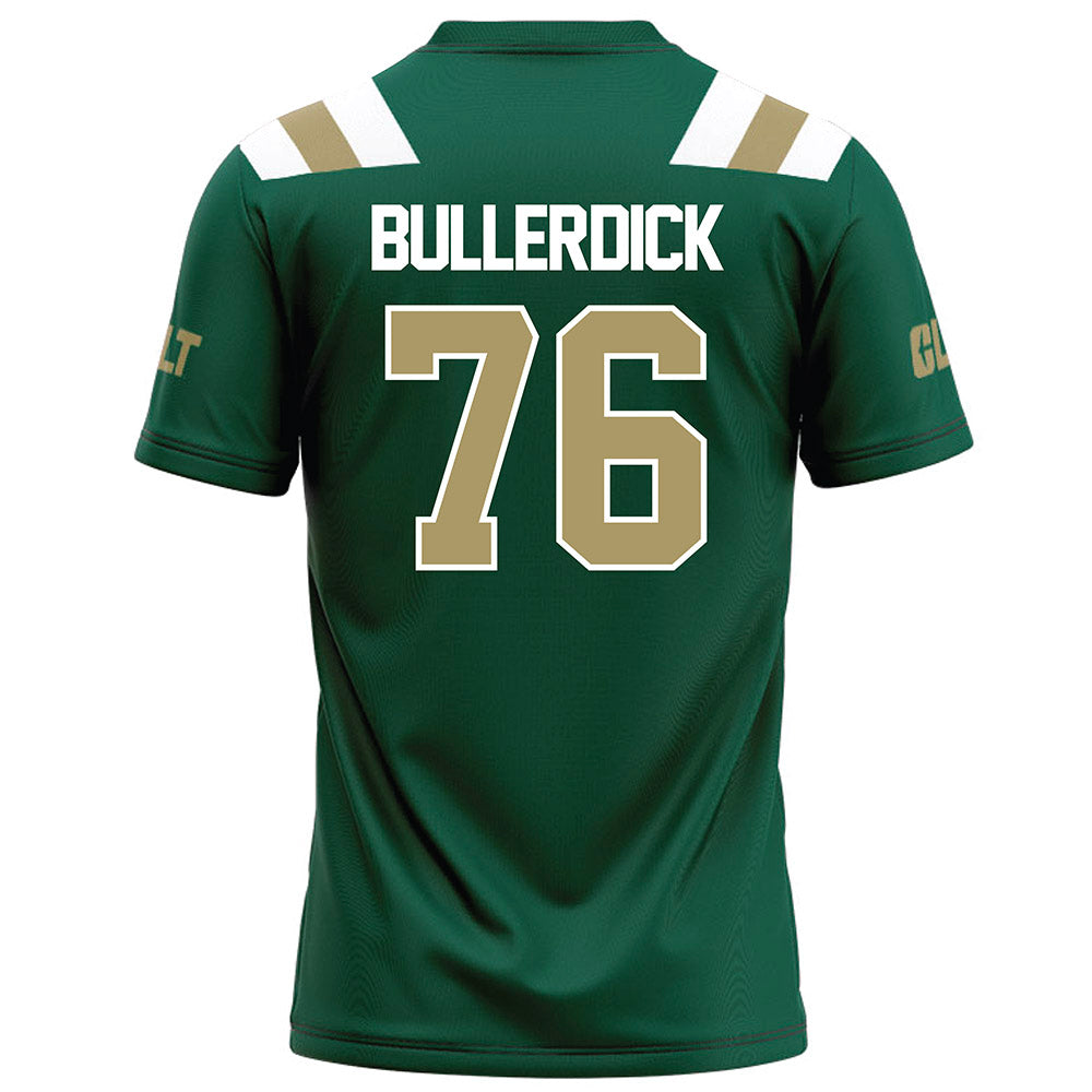 UNC Charlotte - NCAA Football : Isaiah Bullerdick - Green Football Jersey-1