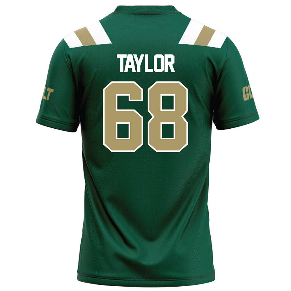 UNC Charlotte - NCAA Football : Cody Taylor - Green Football Jersey-1