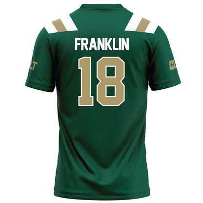 UNC Charlotte - NCAA Football : Seth Franklin - Green Football Jersey-1