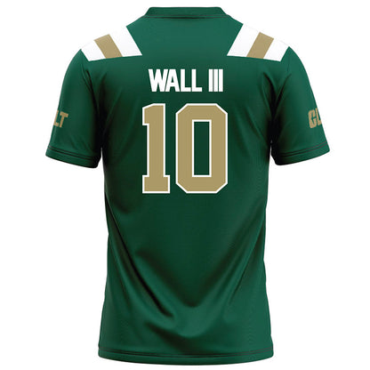 UNC Charlotte - NCAA Football : Jerry Wall III - Green Football Jersey-1