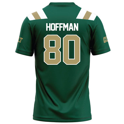 UNC Charlotte - NCAA Football : Jeremiah Hoffman - Green Football Jersey-1