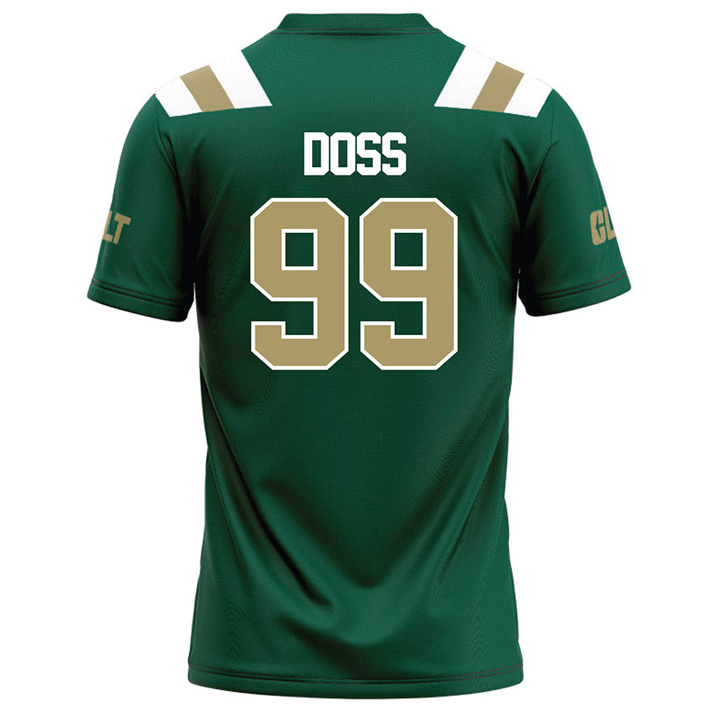 UNC Charlotte - NCAA Football : Jaylen Doss - Green Football Jersey-1