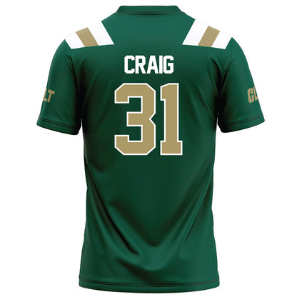UNC Charlotte - NCAA Football : Tyson Craig - Green Football Jersey-1