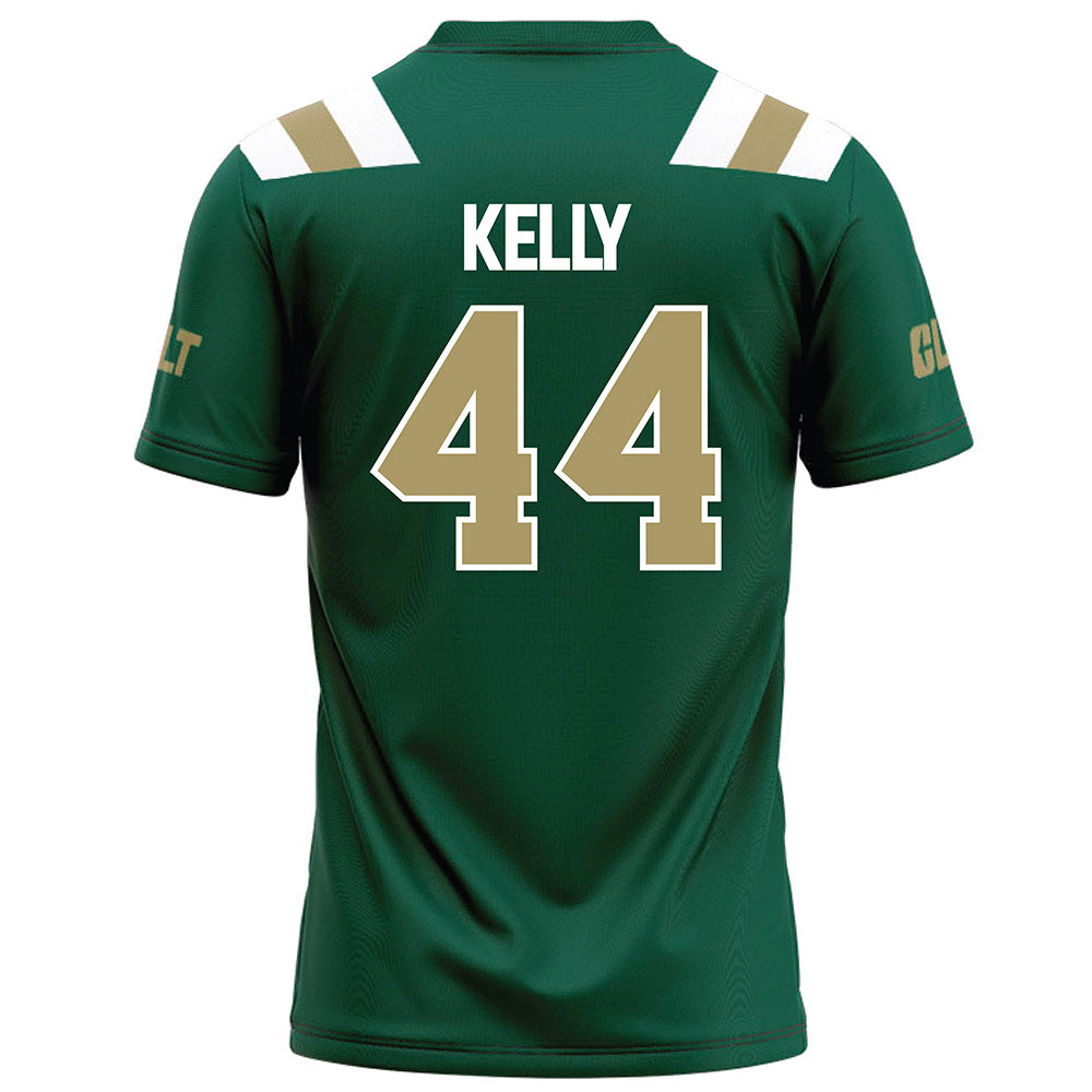 UNC Charlotte - NCAA Football : Ian Kelly - Green Football Jersey-1