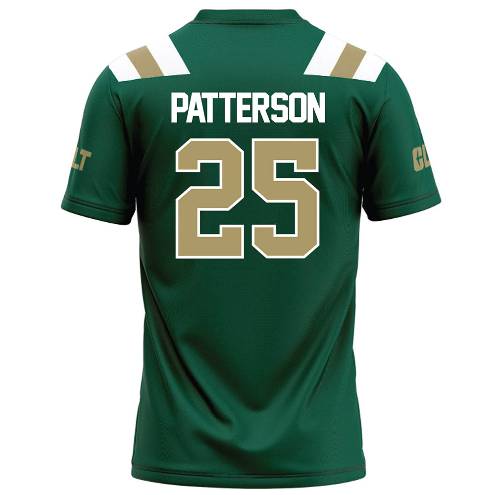 UNC Charlotte - NCAA Football : Gray Patterson - Green Football Jersey-1