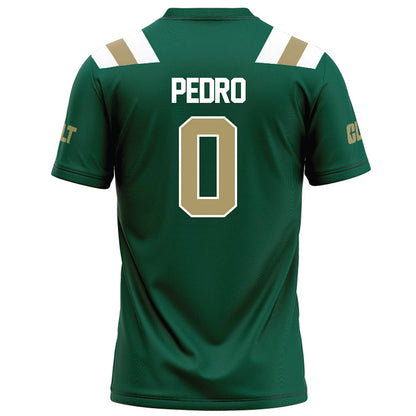 UNC Charlotte - NCAA Football : Cam Pedro - Green Football Jersey-1