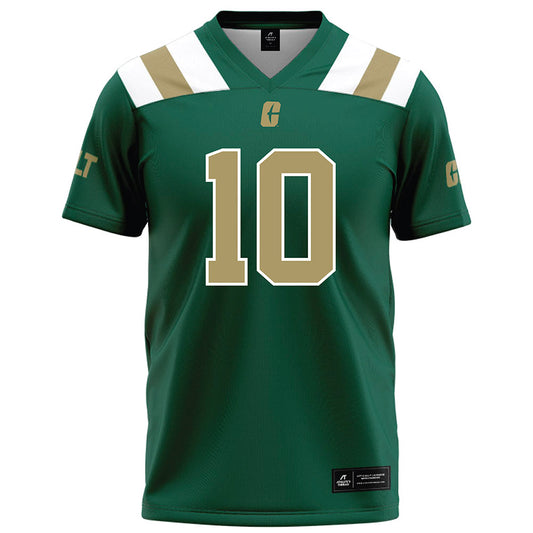 UNC Charlotte - NCAA Football : Jerry Wall III - Green Football Jersey-0